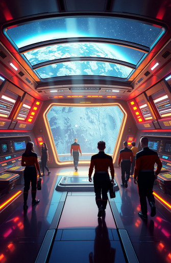 Star Trek Bridge Wallpaper