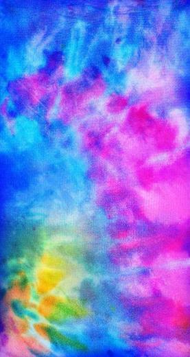 American Hippie Art Tie Dye Wallpaper