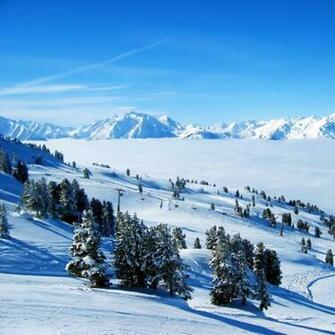 Winter Slopes iPad Wallpaper