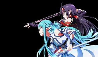 Asuna And Yuuki Wallpaper Background Image Id