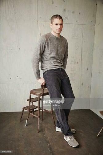 Wentworth Miller Of Cws Legends Tomorrow Poses In The Getty