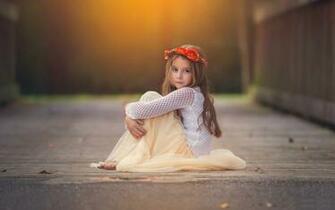 Soft Child Kids Girl Mood Wallpaper