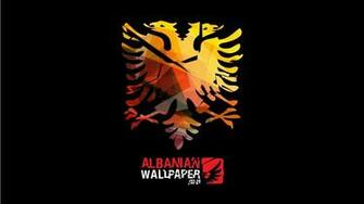 Abstract Albanian Eagle Black