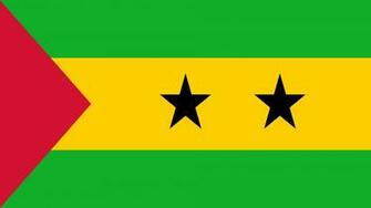 Sao Tome And Principe Flag UHD 4k Wallpaper
