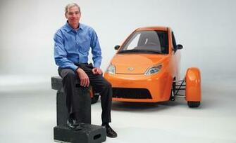 Paul Elio With The Motors Wheeled Prototype