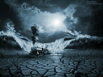 Modern Surrealism Fantasy Art Gallery Panic Attack 3d Wallpaper