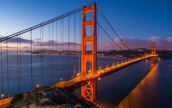Golden Gate Bridge Widescreen Wallpaper Wide Net