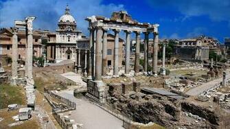 Ruins In Rome Wallpaper And Image Pictures Photos