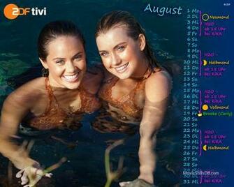 Mako Mermaids Season Wallpaper With Allie Bertram