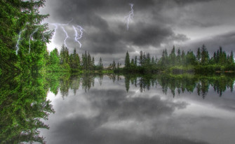 Rain Amazing Thunderstorm Animated Wallpaper