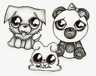Chibi Animals By Opalnova3 Traditional Art Drawings