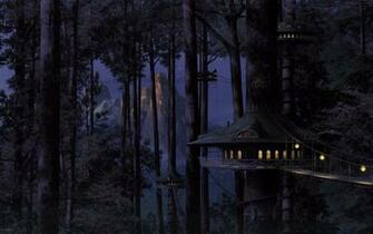 Forest Night Wallpaper Sf