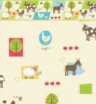 Children S Rooms Farm Animals Bedroom Wallpaper