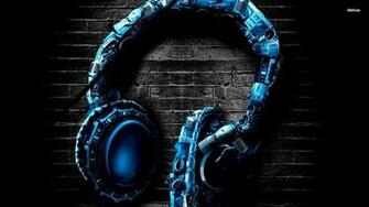Awesome Headphones Wallpaper Music