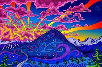 Psychedelic Computer Wallpaper Desktop Background Id