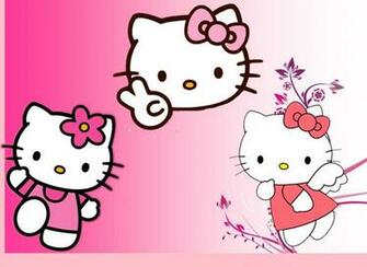 Wallpaper Dinding Hello Kitty Besar Gambar Dan Aksesoris
