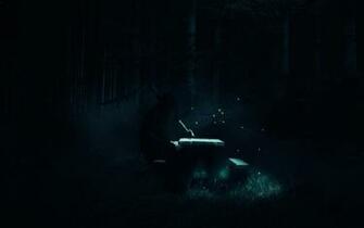 Fireflies Wallpaper Comics Desktop Background Cartoon