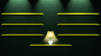 A Lamp On Shelf Wallpaper