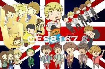 One Direction Cartoon Edit By Ces8167