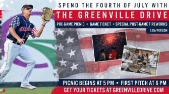 Pre Game Picnic And Post Fireworks For The Fourth Of July