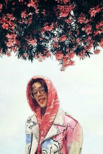 Lil Peep With Image Hellboy Lyrics