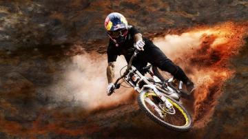 Raw Ride Mountain Biking Shredding Red Bull Ram