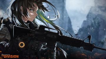 Anime Wallpaper Girls Frontline The Division Yuuki Mix Single Long
