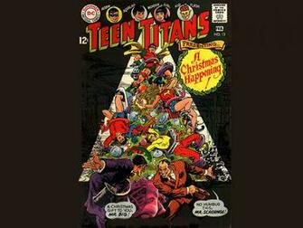 Merry Christmas Teen Titans Dated January February Comic Book
