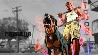 Gta Franklin On Fire For