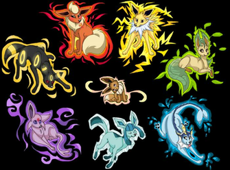 Eeveelutions By Valinity