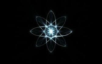Atomic Theory In Flower Of Life Symbol