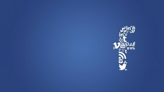 Logo With Social Share Icons HD Desktop Mobile Wallpaper Background