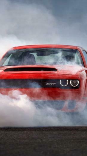 Wallpaper Dodge Challenger Srt Demon HD Red New