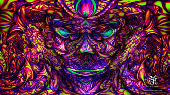 4k Psychedelic Wallpaper