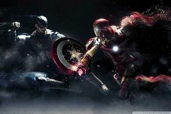 Captain America Vs Iron Man 4k HD Desktop Wallpaper For