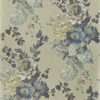 Designers Guild Seraphina Silver Wallpaper Samples