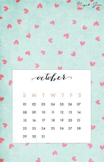 Desktop Wallpaper Calendar October Image