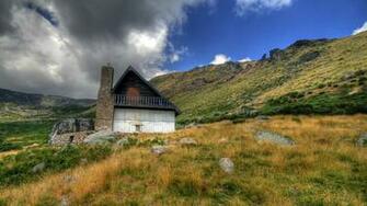 House In Nature Back To Wallpaper Home