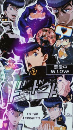 Wallpaper Josuke Higashikata