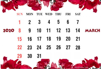 Cute March Calendar Helps You In Professional Work