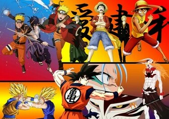 Naruto Bleach One Piece Dragonball Wallpaper By Heroakemi Dtbj