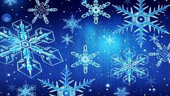 Beautiful Winter Snowflakes HD Wallpaper For iPhone