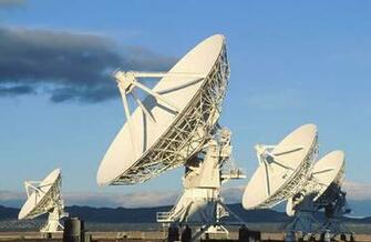 Radio Telescope Wallpaper