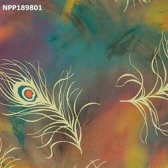 Wallpaper Galore Online Store Peacock Feather Thick Textured