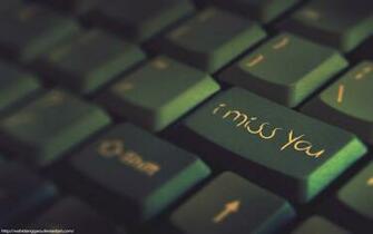 Miss You Keyboard Button HD Wallpaper Best Love