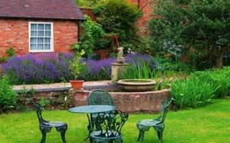 English Country Cottage Wallpaper Desktop Background