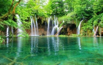 Wallpaper Desktop Background Waterfalls