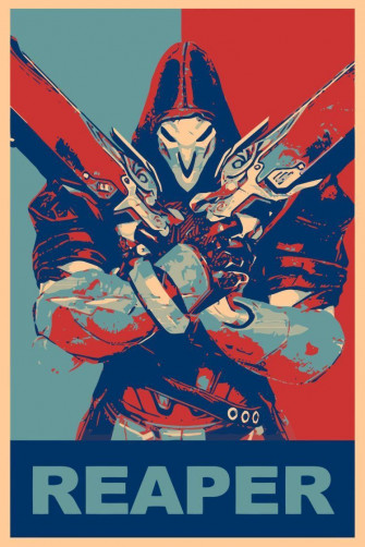 Overwatch Phone Reaper Poster 1wwyni461xj3fait Wallpaper