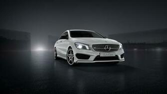 Cars Amg White Mercedes Benz Auto Cla Wallpaper