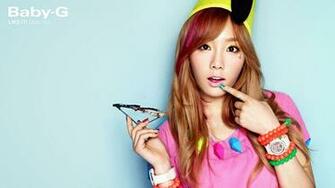 Snsd Taeyeon Casio Baby G Wallpaper